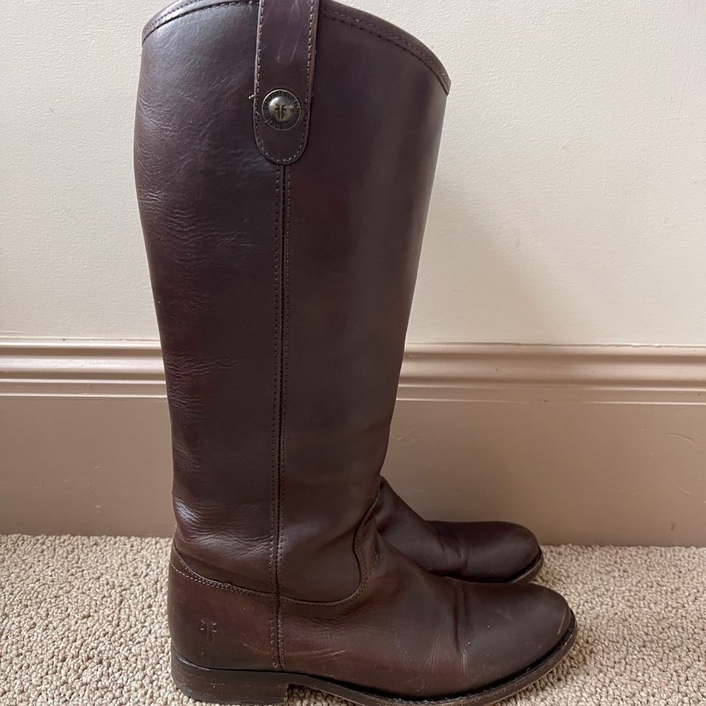 Melissa Button Frye Boots Size 8.5